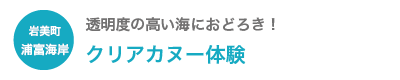 クリアカヌー