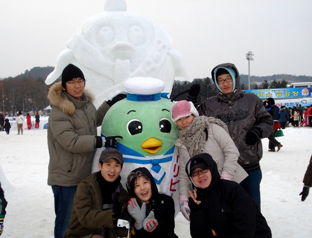 トリピー雪像