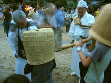 虚無僧と子供たち