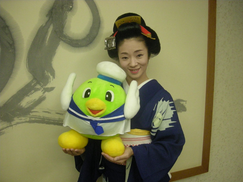うめ吉さんとトリピー