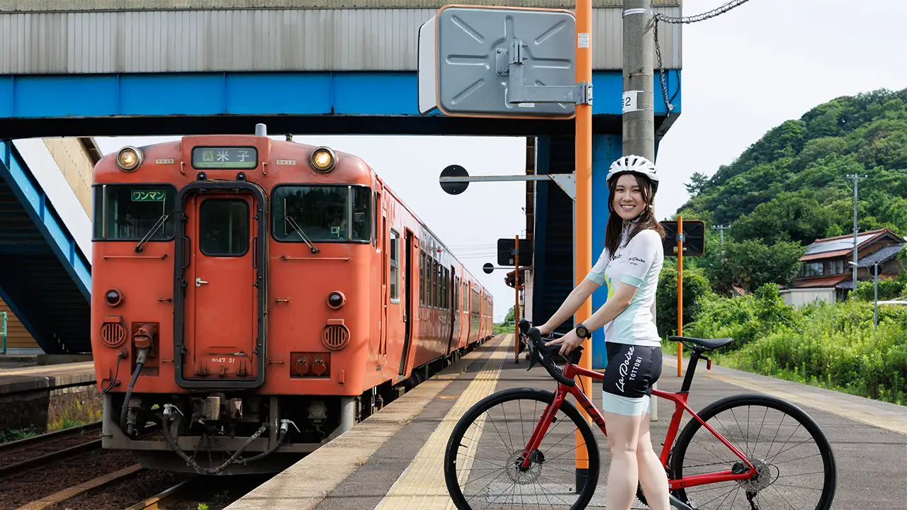 とっとり自転車旅 | 名峰大山と日本海をのぞみ、大自然を疾走する