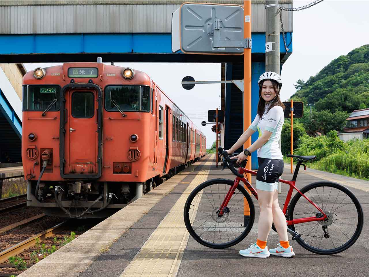 とっとり自転車旅 | 名峰大山と日本海をのぞみ、大自然を疾走する