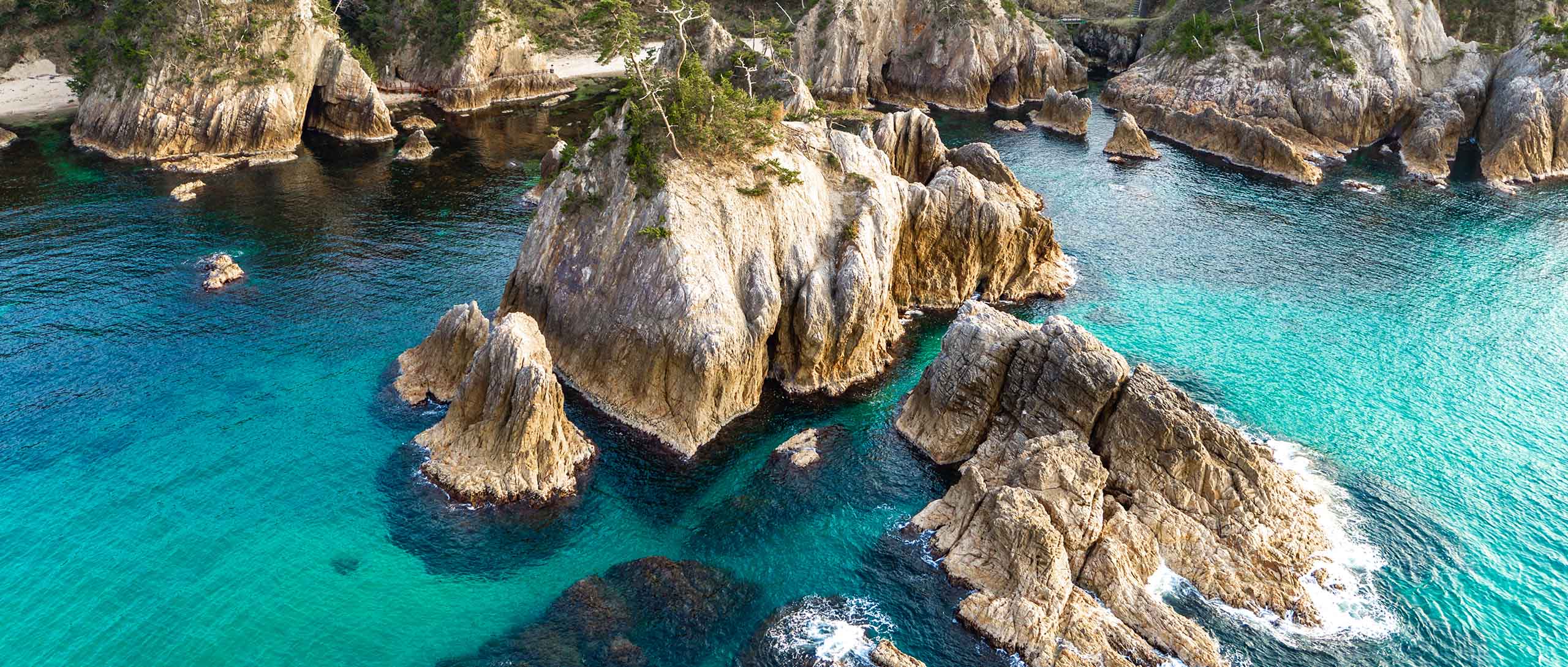 山陰ジオパーク岩美町浦富海岸