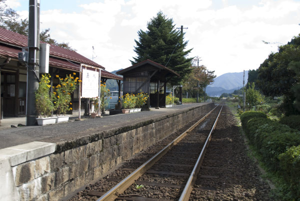 若桜鉄道阿部駅