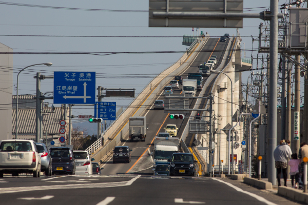 江島大橋ーベタ踏み坂ー