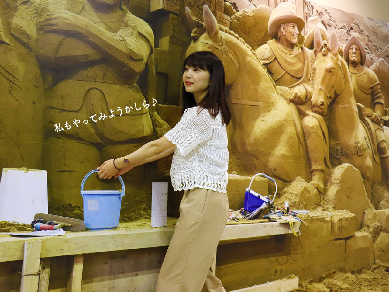 鳥取砂丘砂の美術館