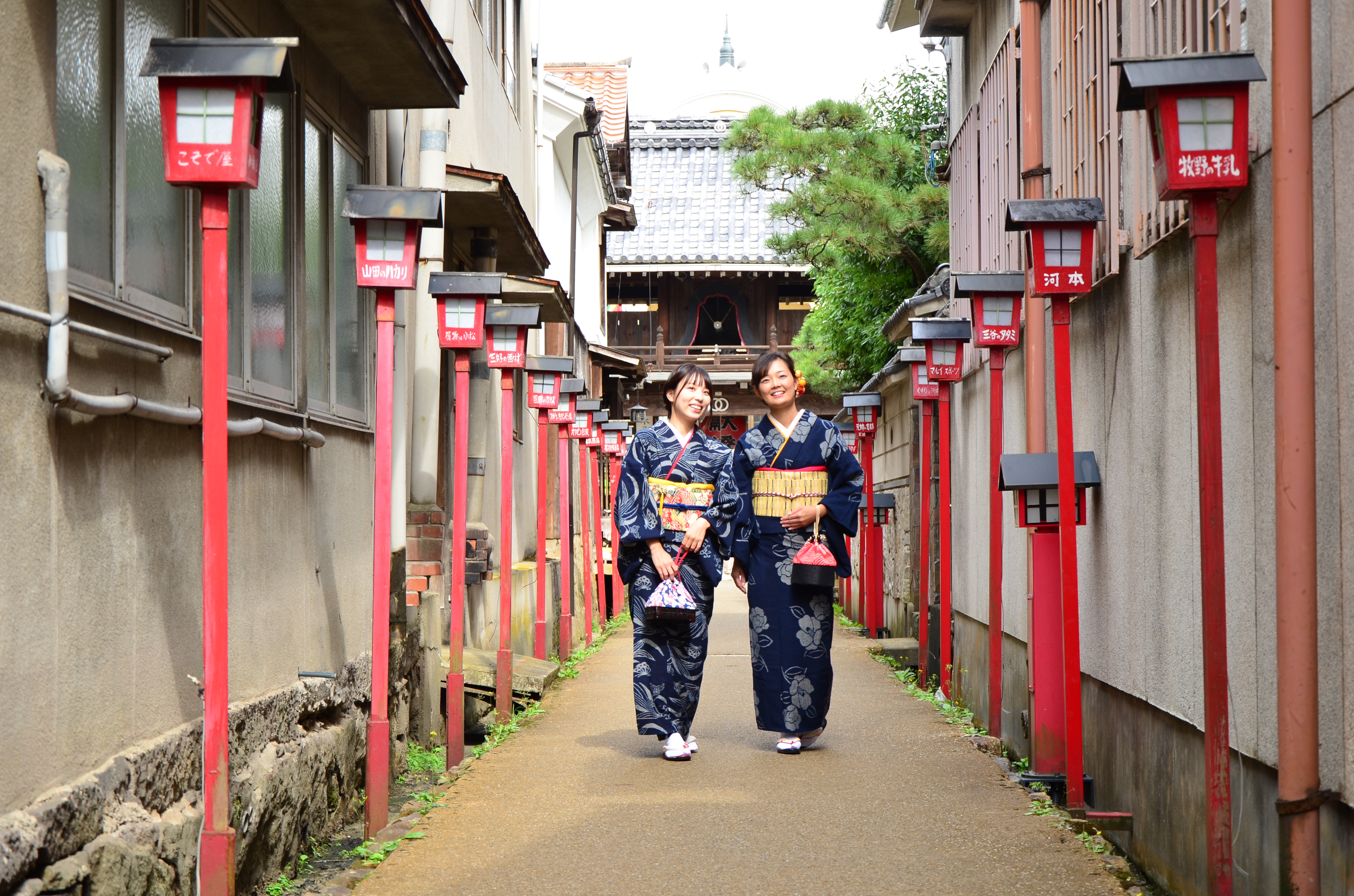 倉吉白壁土蔵群 町並み