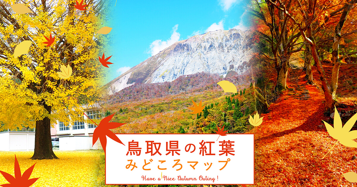 秋の定番 紅葉 鳥取県観光案内 とっとり旅の生情報