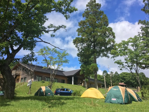 休暇村奥大山　キャンプ