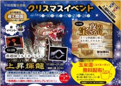 〔湯梨浜町〕燕趙園イルミネーション上昇輝龍＆ワークショップ/中国庭園燕趙園（12/9,10,16,17,23,24）