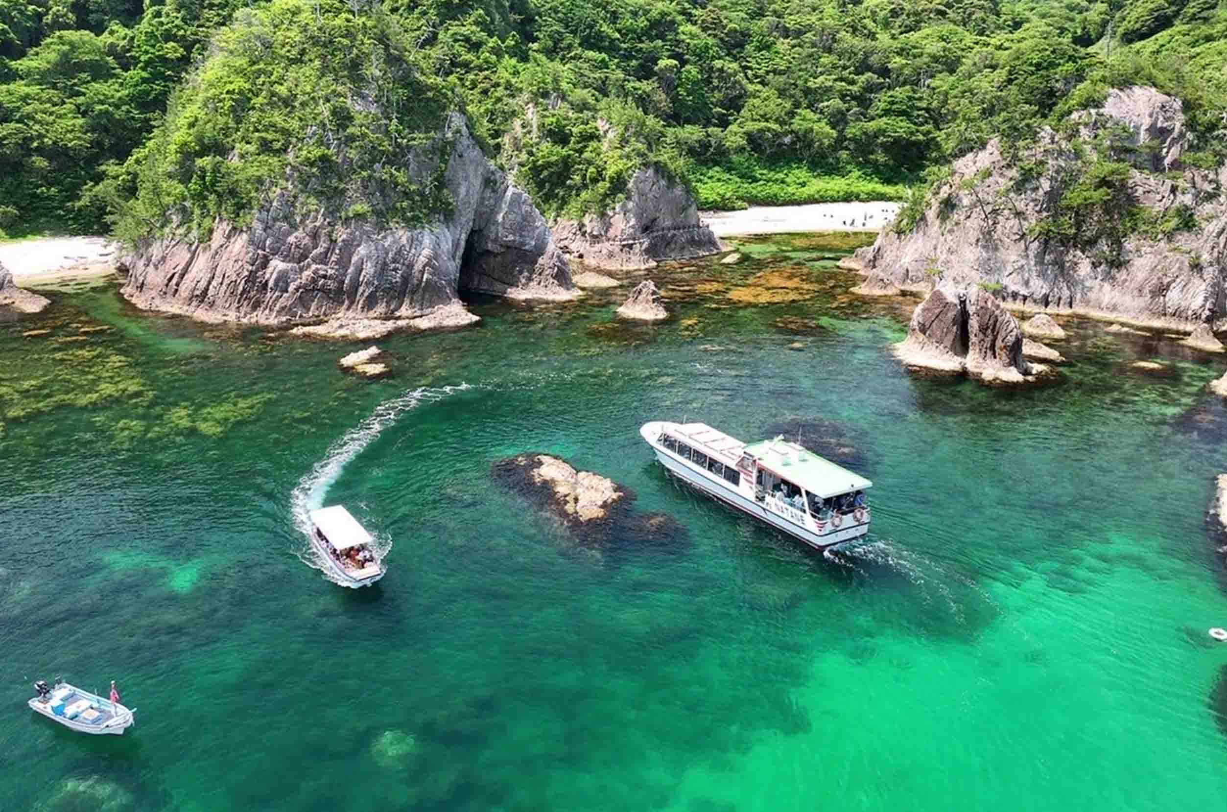浦富海岸遊覧船