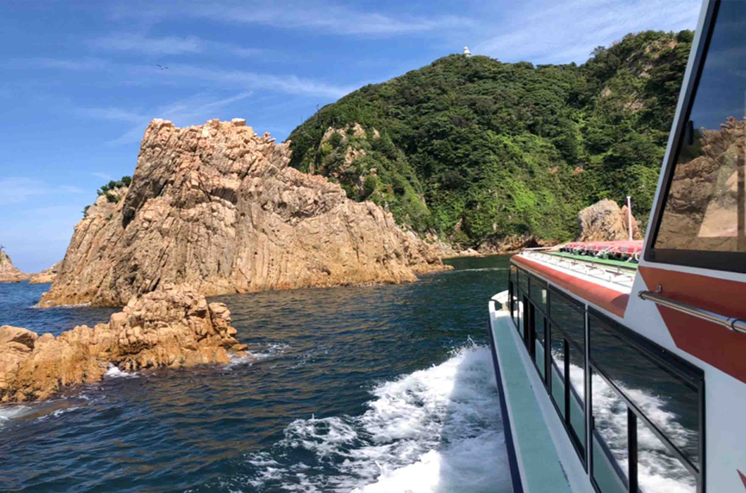 浦富海岸遊覧船