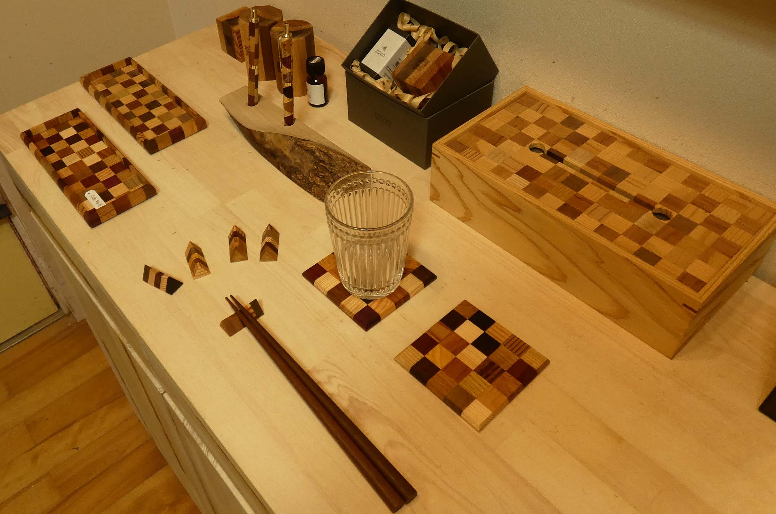 お土産「寄木細工体験 白谷工房」