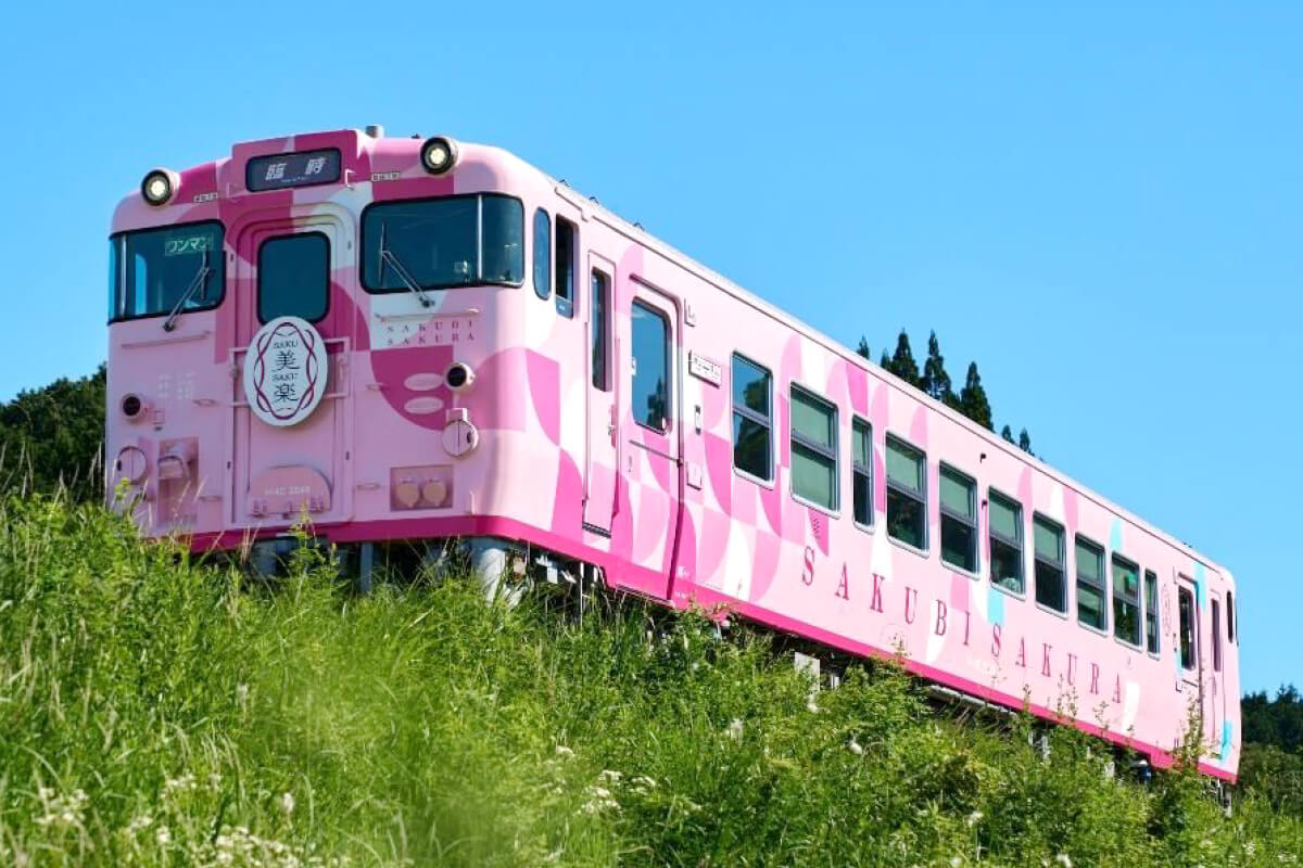 〔鳥取市・智頭町〕観光列車SAKU美SAKU楽の因美線特別運行