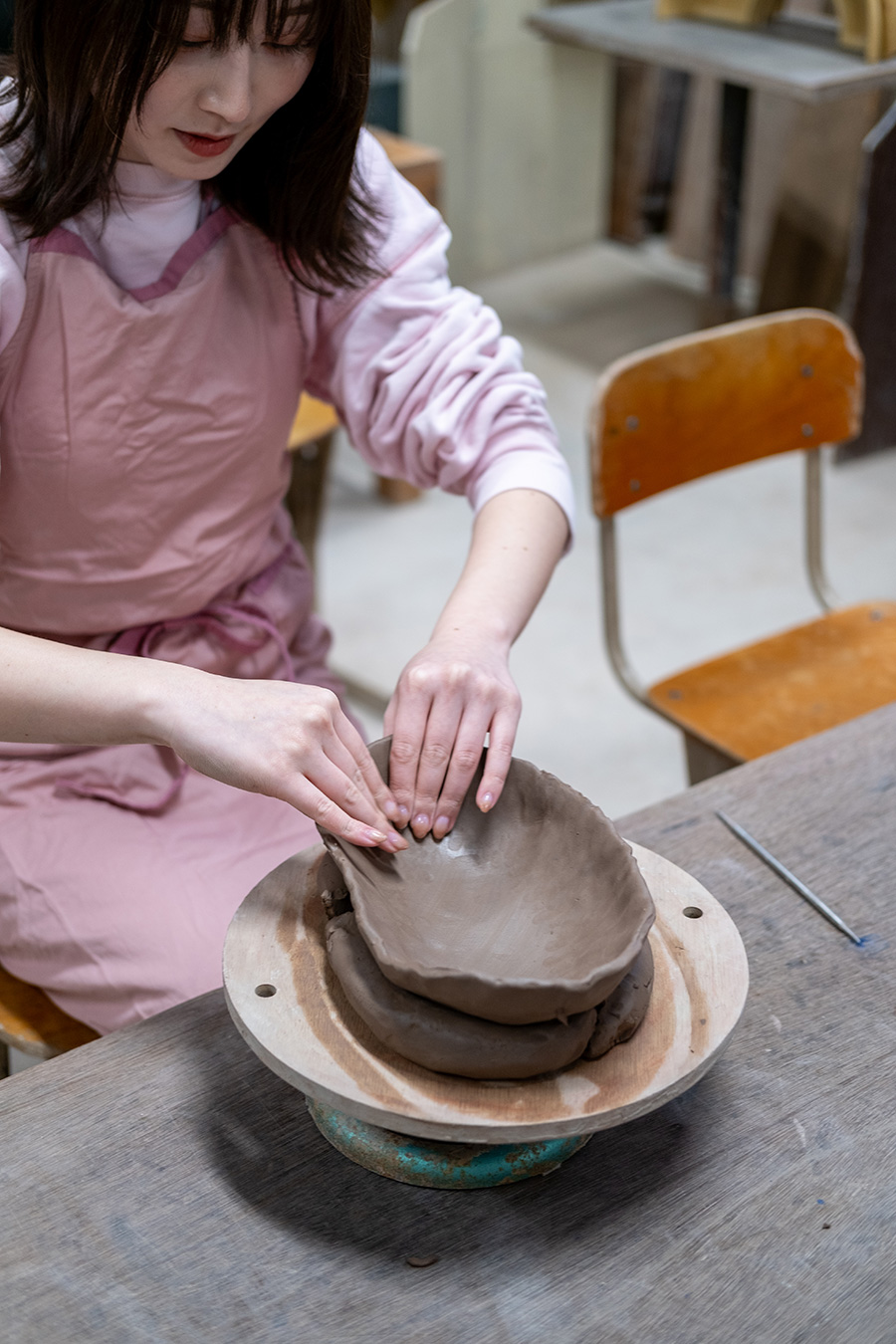 上神焼の陶芸体験