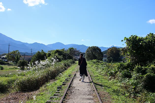 旧国鉄倉吉線 泰久寺駅跡