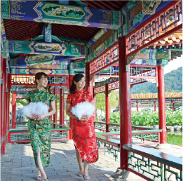 中国庭園 燕趙園