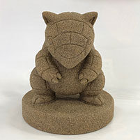 サンドの砂像フィギュア（非売品）