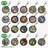 ポケふたラバーキーホルダー19種