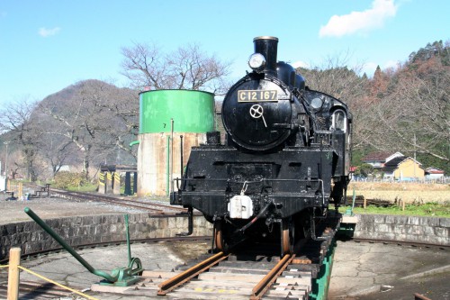 若桜鉄道構内特別見学