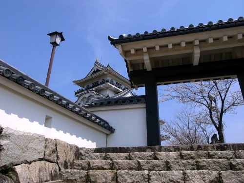 お城山展望台 河原城